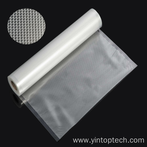 Embossed vacuum bags for food